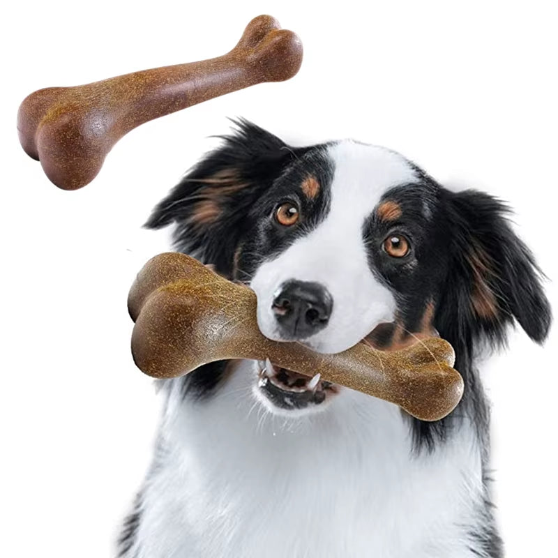 Indestructible Natural Tough Anti-Bite Chew Toy for Large and Medium Dogs - Dental Care and Teething Solution