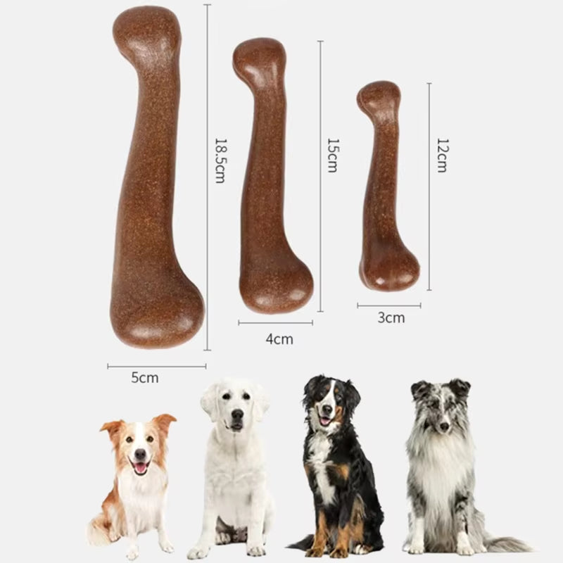 Indestructible Natural Tough Anti-Bite Chew Toy for Large and Medium Dogs - Dental Care and Teething Solution