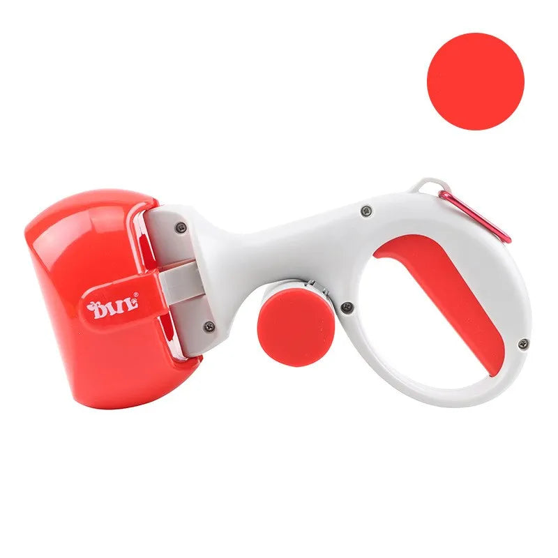 Portable Pet Dog Pooper Scooper and Waste Collection Tool for Convenient Outdoor Cleaning